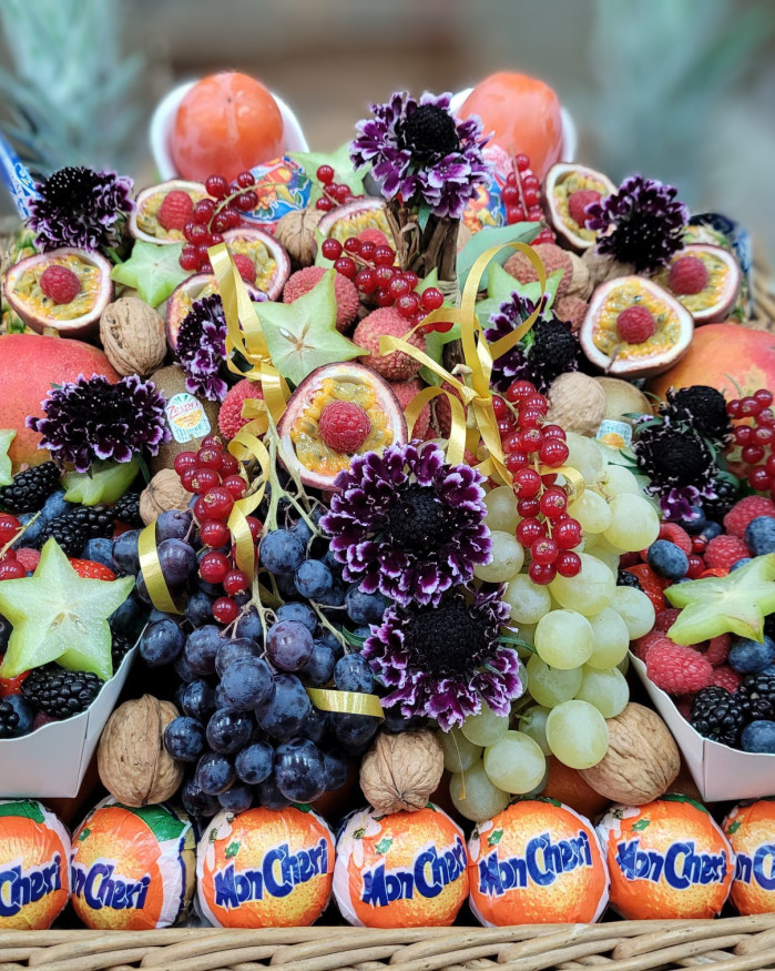 Corbeille grande taille + champagne Grande réserve