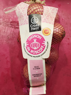oignon ROSE DE ROSCOFF LA TRESSE