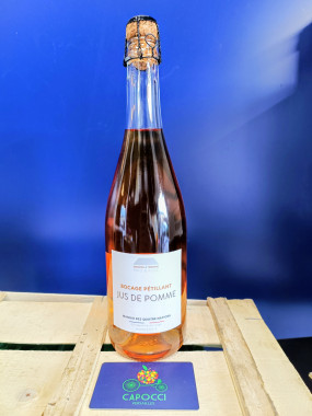 jus de pommes pétillant BIO Normandie