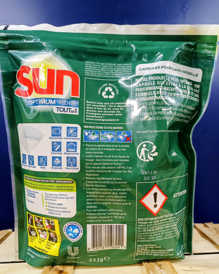 Capsules SUN X36 TOUT EN UN 