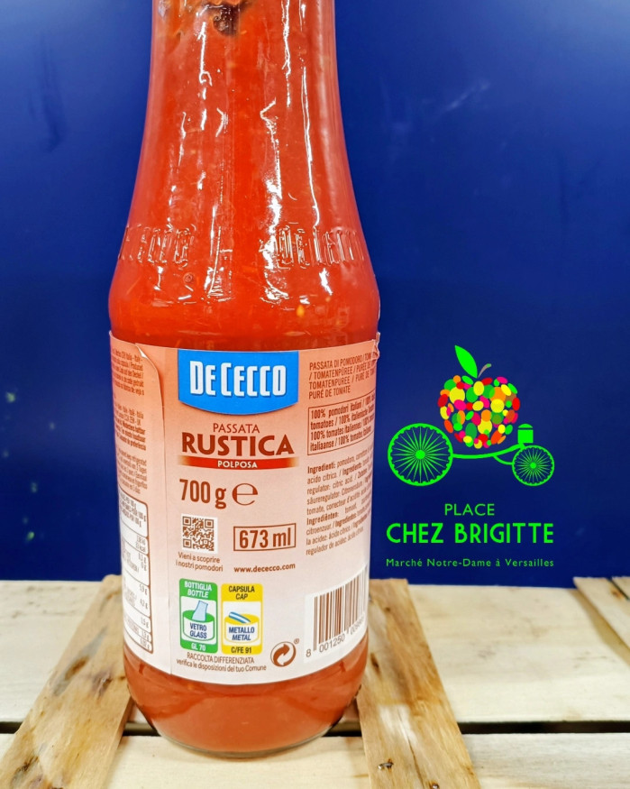 SAUCE TOMATE DE CECCO - Rustica