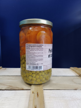Petits Pois Carottes - BIO - DAUCY