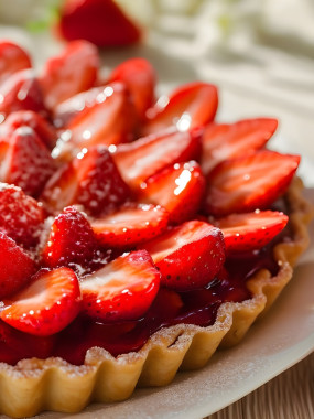 Fraise de Plougastel 3 BARQUETTE 6€