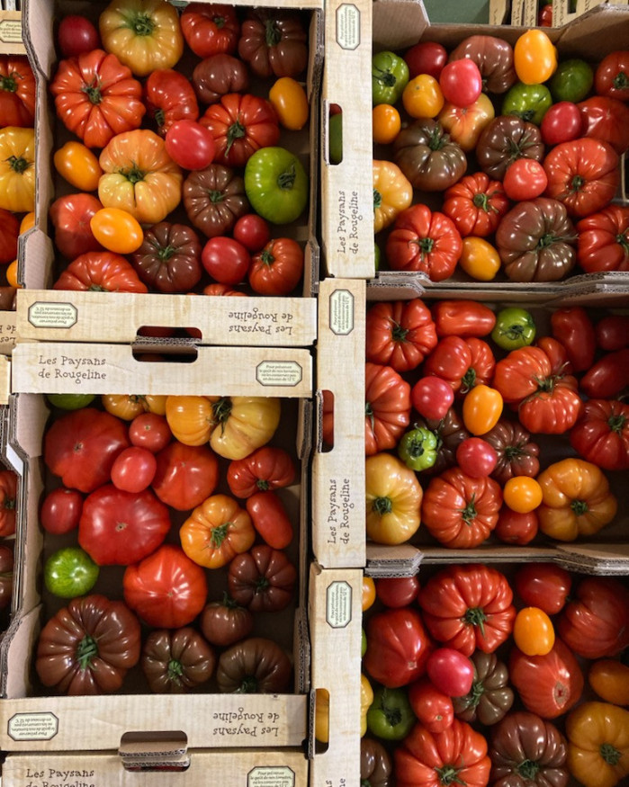 TOMATE CERISE GRAPPE de chez brigitte Versailles