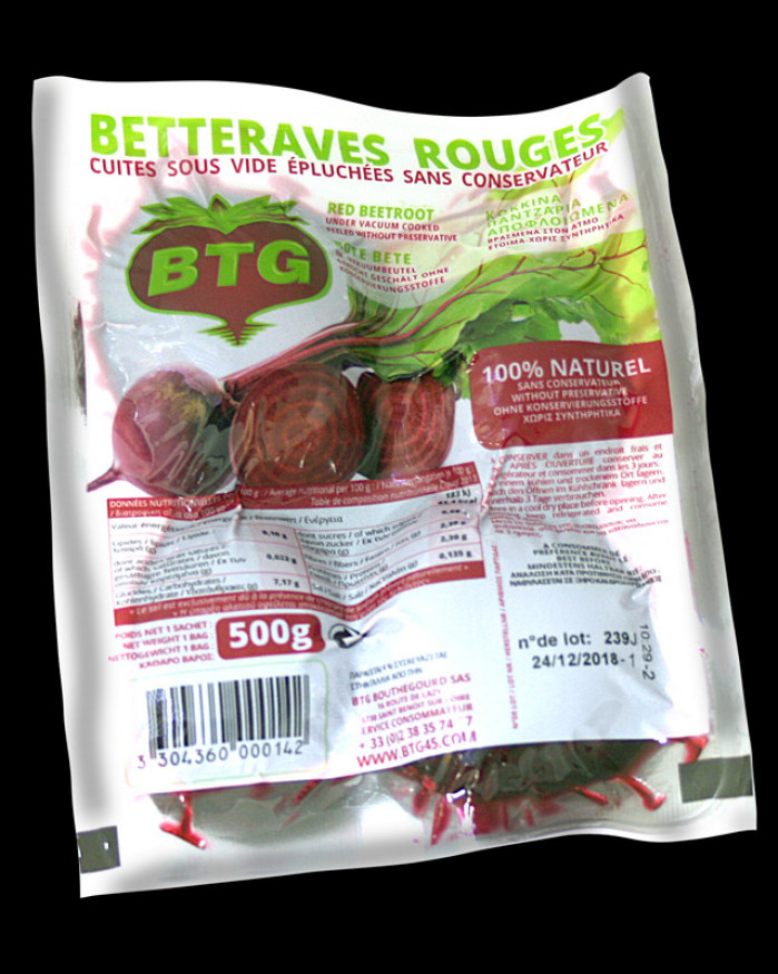 betterave cuite sous vide nouvelle