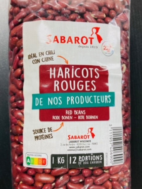 haricots rouges secs 1 kilo