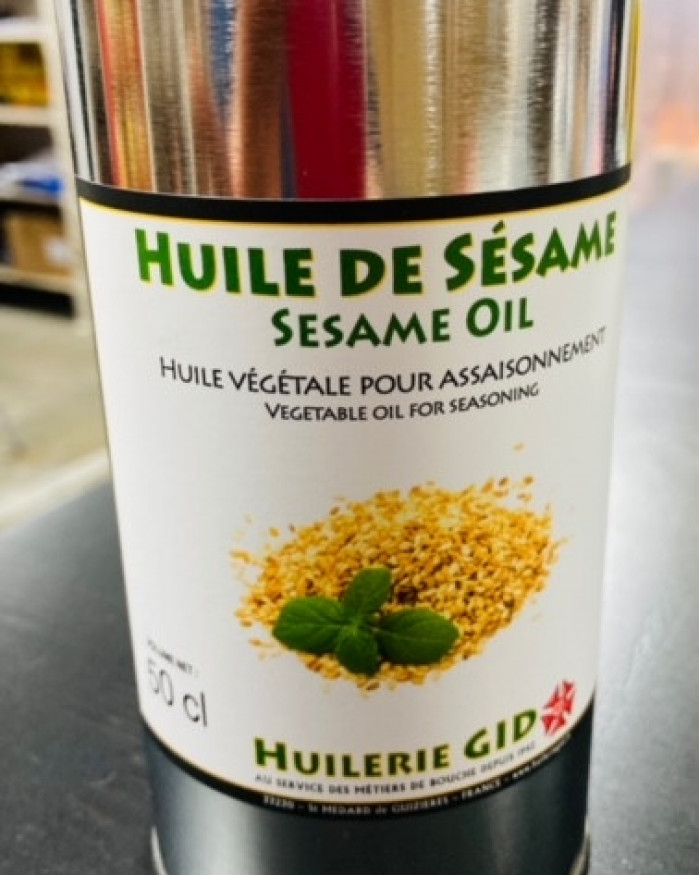 huile de sésame 50 cl