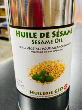 huile de sésame 50 cl