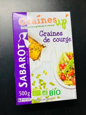 graines de courges bio 500gr