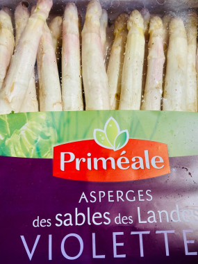 asperges calibre grosse blanche france promo 