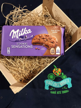 COOKIES SENTATION TOUT CHOCO MILKA 156 GR