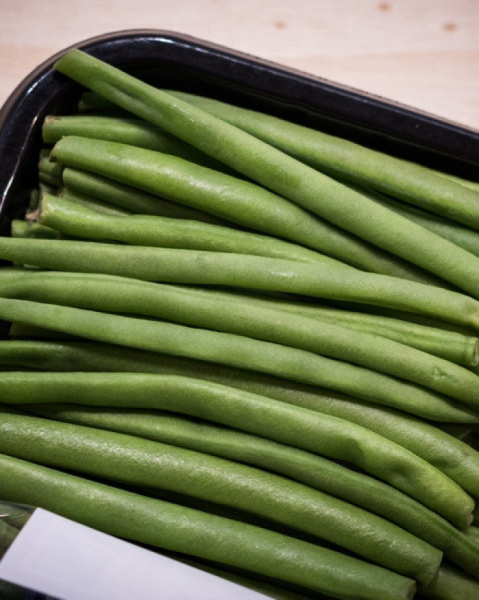 haricots vert équeutés barquette 250gr promo 2 pour 6€