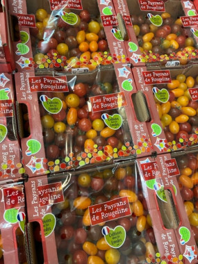 tomate cerise multicolore promo 2 colis 10€  (soit 2 kilos!)
