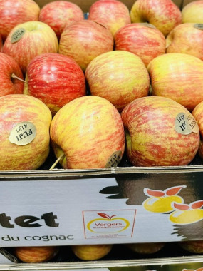Pomme rouge Fuji du pays de cognac 2 kilos 6€
